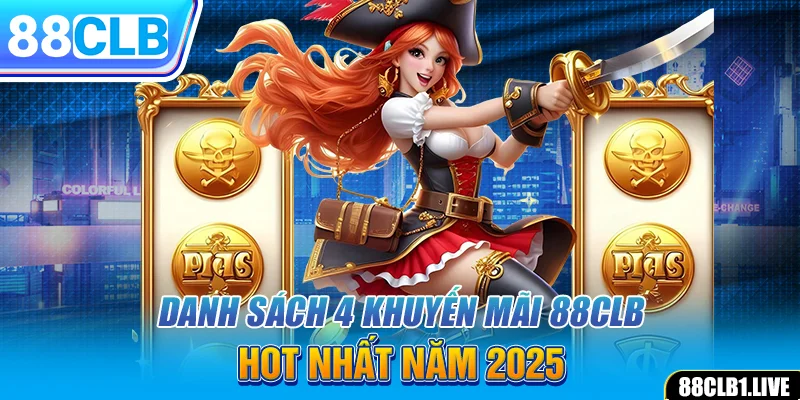 Danh sách 4 khuyến mãi 88CLB hot nhất năm 2025