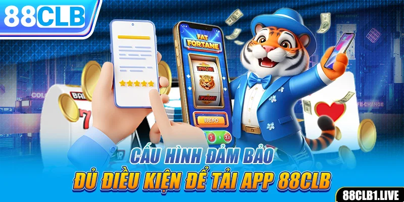 Cấu hình đảm bảo đủ điều kiện để tải app 88CLB